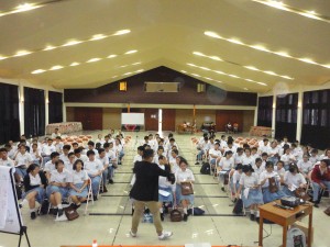 Lebih dari 200 siswa kelas X SMA Theresia mengikuti Happy Teen Workshop