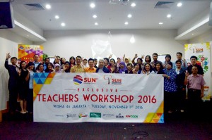 Seluruh peserta Teachers Workshop 2016